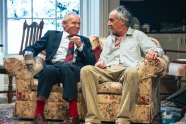 I'm Sorry, Prime Minister Clive Francis as Sir Humphrey Appleby and Christopher Bianchi as Jim Hacker Credit Alex Tabrizi