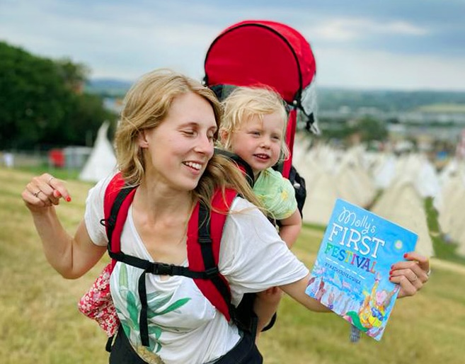 Me and molly glasto noframe
