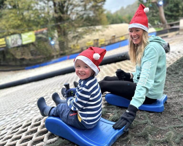 Tobogganing