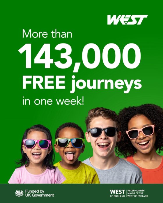 143,000 kids go free journeys in first week