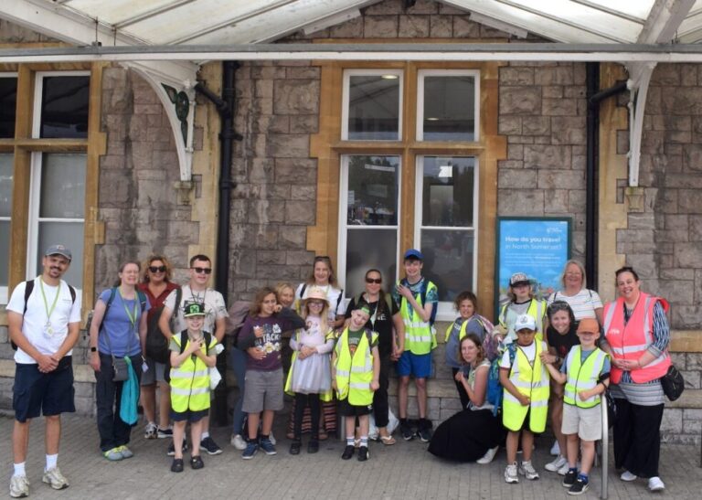 TransWilts Barnardo's Chippenham youngsters on their trip to weston super mare