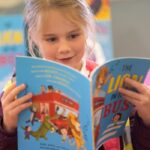 Bath Kids Lit Fest Child with book