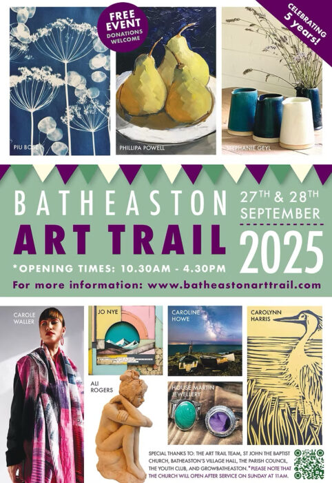 Batheaston art trail 2025 times