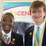 Lawn manor academy head pupils rofiat and eddie (1)