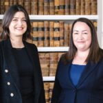 Wansbrough Solicitor hannah mcmullen left and partner kate scammell right family and divorce team wansbroughs llp