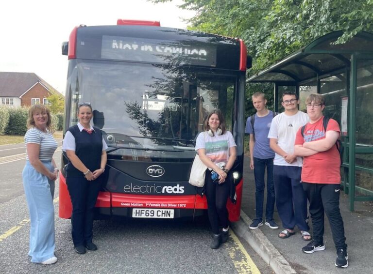Wiltshire SEND Travel training photo