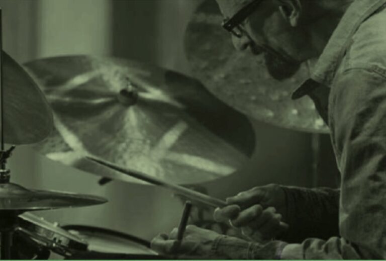 Clive Deamer at Roseberry Road Studios