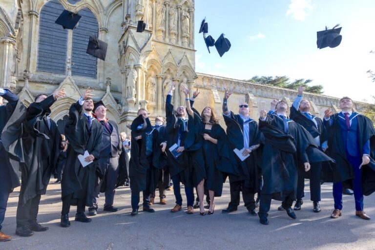 Wiltshire College graduation at Salisbury Cathedral