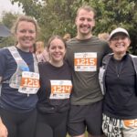 Lawn Manor Academy teachers complete swindon half l r ruby freeman, abbie walldock, dan jacklin, begona diez