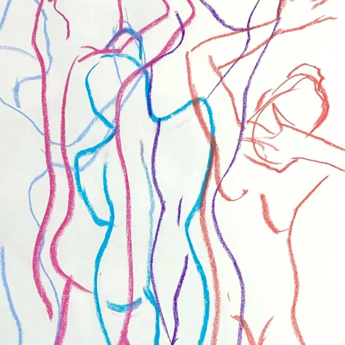 Life drawing at roseberry road studios