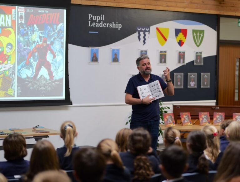 Stonar Phil Earle Prep author visit