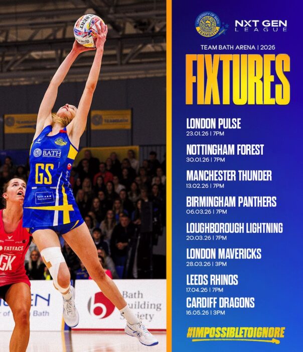Team bath netball fixtures