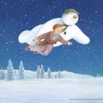 The snowman flying (with credit line)