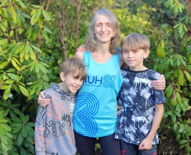 Bath mum Catherine Hurley is running the Bath Half as a thank you for the NICU saving her young son