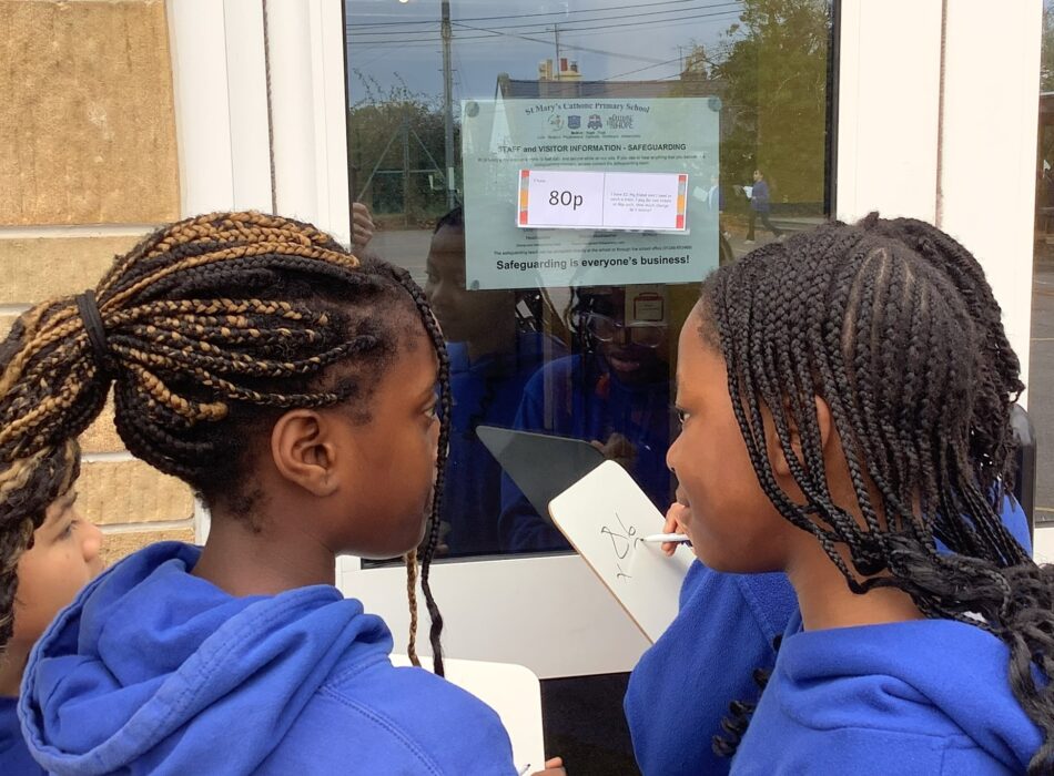 St Mary’s Catholic Primary School in Chippenham celebrating ‘Number Confidence Week’