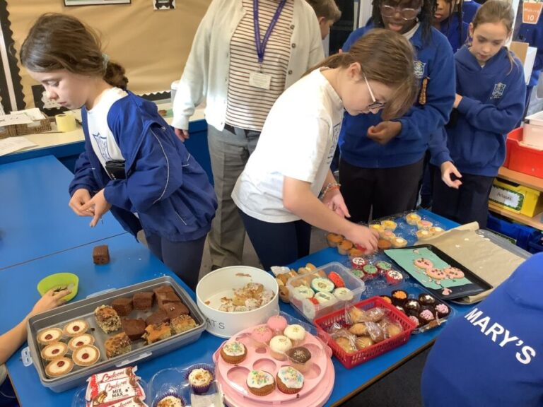 St Mary’s Catholic Primary School in Chippenham celebrating ‘Number Confidence Week’