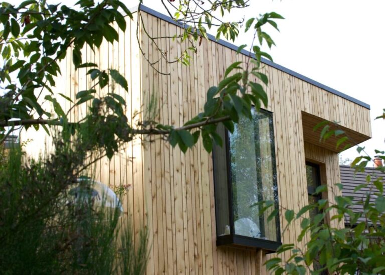 Introducing Then Now When – the Bath-based practice blending heritage, sustainability and family living External view of rear extension to a bungalow in clevedon