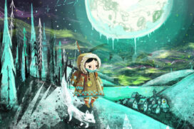 Under a Frozen moon at Pound Arts Corsham