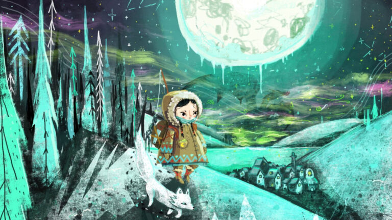 Under a Frozen moon at Pound Arts Corsham