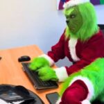 The Grinch pays a visit to Wiltshire College