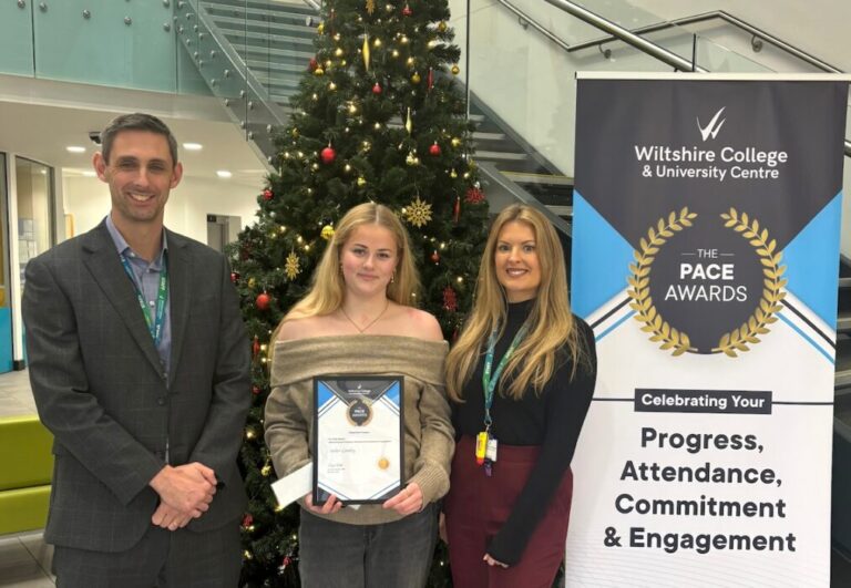 Wiltshire College & University Centre is marking the end of term by celebrating student progress, resilience and engagement with the launch of its new PACE Awards.