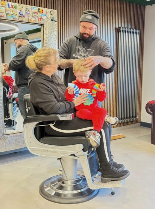 Callum Belcher in Corsham offers haircuts to children with autism