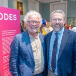 Dr Chris Stevens, Director of the Holburne with Martin Boden, Headmaster of KES Bath. Photography Anna Barclay