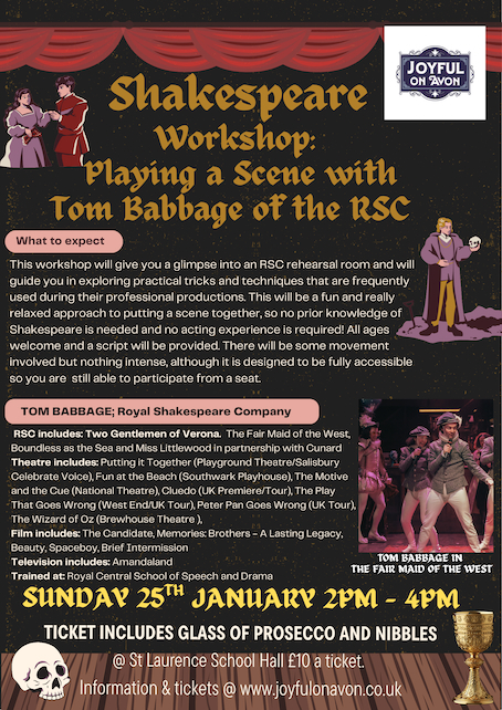Exploring Shakespeare with Joyful on Avon in Bradford on Avon