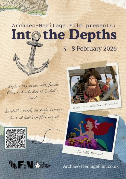 Set sail for fun with the Into the Depths film festival at Burdall’s Yard, 5–8 February. Family screenings of Pirates! In an Adventure with Scientists and The Little Mermaid, plus crafts and archaeology activities. Pay What You Can tickets.