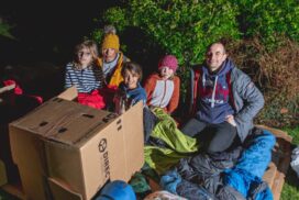 Local homelessness charity Julian House is encouraging families, friends and community groups to brave one night outdoors at the Big Bath Sleep-Out, returning to Alice Park on Friday 6 March.