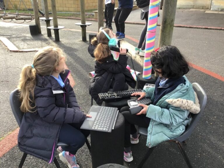 Roundhill Primary School in Bath has introduced a new PlayPod, helping children develop creativity, teamwork and focus through imaginative play.