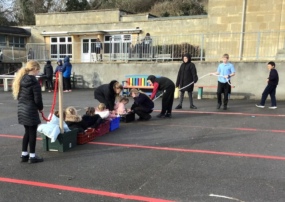 Roundhill Primary School in Bath has introduced a new PlayPod, helping children develop creativity, teamwork and focus through imaginative play.