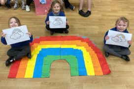 Children at St Benedict’s Catholic Primary School in Midsomer Norton have taken part in a thoughtful celebration to mark the closing of the Door of Hope, a major moment in the Catholic Church’s Jubilee Year of Hope.