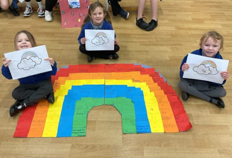 Children at St Benedict’s Catholic Primary School in Midsomer Norton have taken part in a thoughtful celebration to mark the closing of the Door of Hope, a major moment in the Catholic Church’s Jubilee Year of Hope.