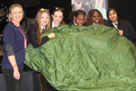 Lawn Manor Academy pupils explored homelessness in Swindon and are supporting Threshold’s Sleep Out 26 fundraiser this February.