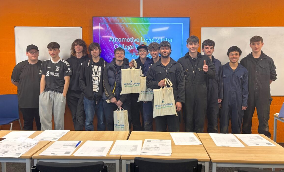 Wiltshire College & University Centre automotive students tested their skills in a high-pressure competition designed to mirror real-world garage work.