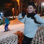 Our review of Mendip Activity Centre’s Après Ski Fridays, with floodlit skiing, live music, pizza and a fun end to the working week for families.