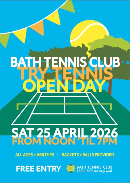 Bath Tennis Club invites families to Try Tennis open day this April