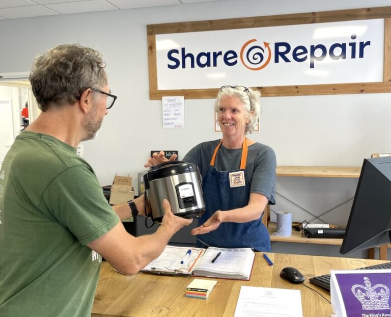 Share and Repair in Bath is helping families save money, fix treasured items and borrow what they need through its Library of Things and Repair Cafes.