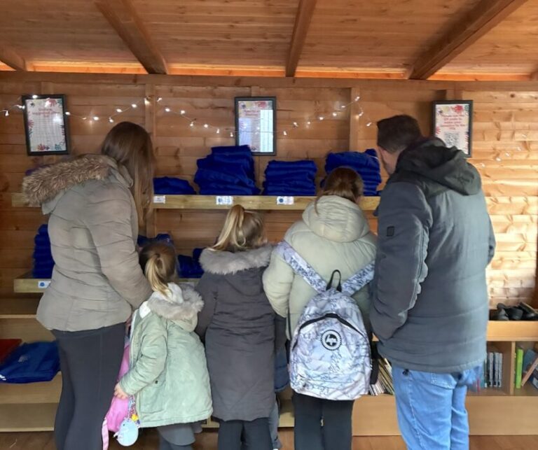Holbrook Primary School in Trowbridge has opened a Uniform Sharing Shed, helping families save money while promoting reuse and sustainability.