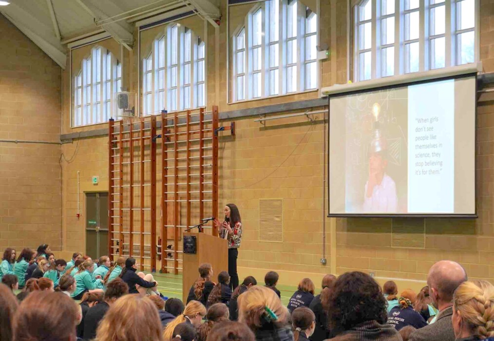 Royal High Bath marks International Day of Women and Girls in Science with an inspiring assembly encouraging girls to pursue STEM futures.