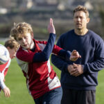 England rugby legend Jonny Wilkinson delivered a coaching masterclass to pupils at King Edward’s School, Bath, in partnership with the Global Rugby Players Foundation.