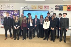 Sixth Form pupils at King Edward’s School Bath are fundraising as Young Ambassadors for Children’s Hospice South West.