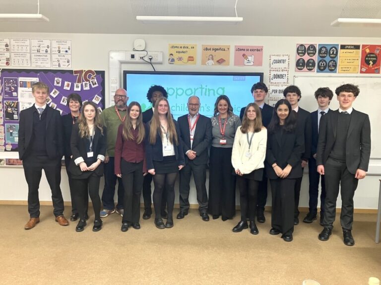 Sixth Form pupils at King Edward’s School Bath are fundraising as Young Ambassadors for Children’s Hospice South West.