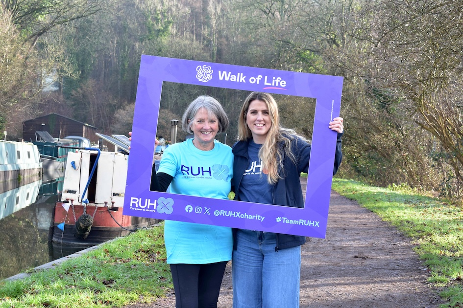 RUHX celebrates 20 years of its Walk of Life sponsored walk, raising vital funds for the Royal United Hospitals Bath.