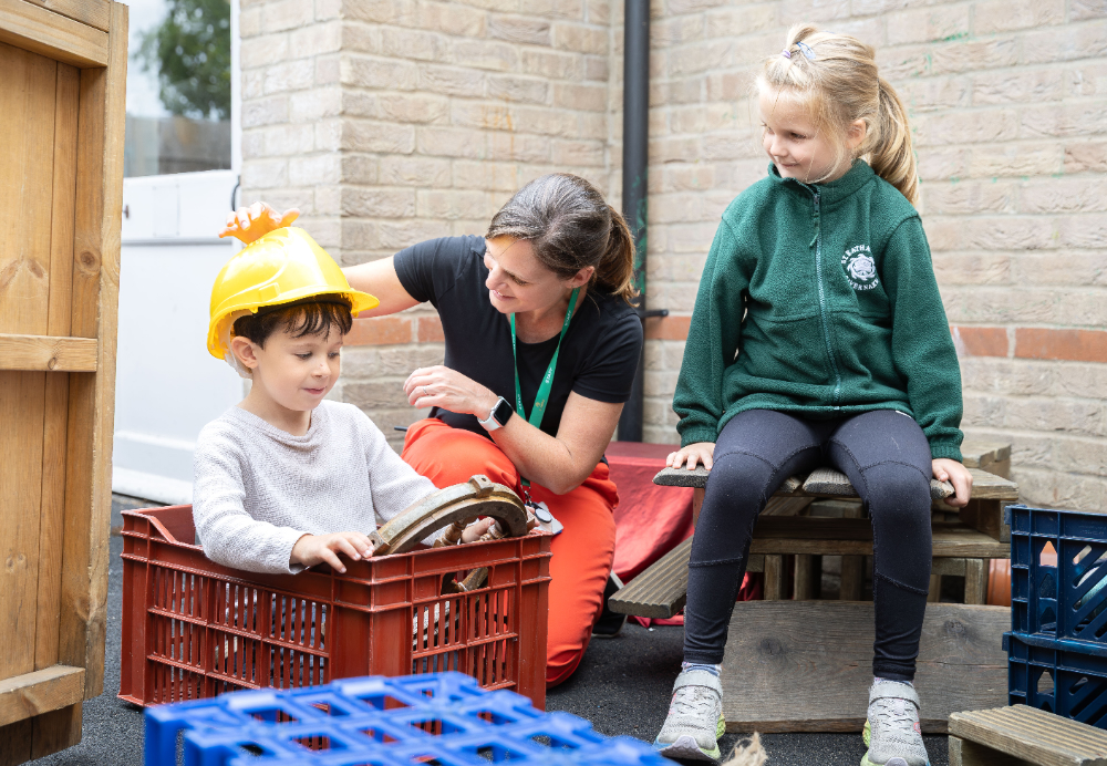 St Katharine’s CofE Primary School in Marlborough, Wiltshire, celebrates a calm, harmonious and ambitious Ofsted report.