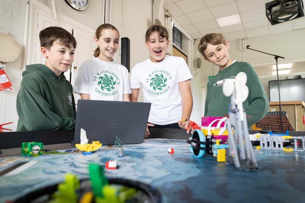 St Katharine’s CofE Primary School in Marlborough, Wiltshire, celebrates a calm, harmonious and ambitious Ofsted report.