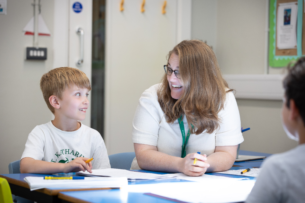 St Katharine’s CofE Primary School in Marlborough, Wiltshire, celebrates a calm, harmonious and ambitious Ofsted report.