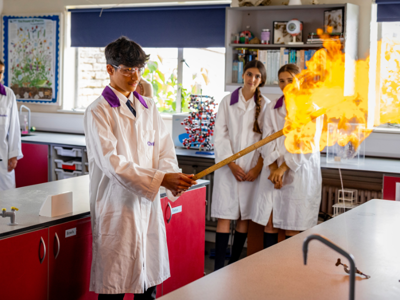 Senior and Sixth Form open morning at Stonar School