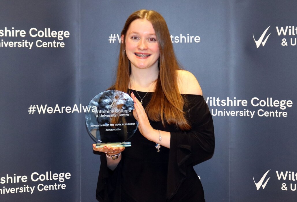 Wiltshire College & University Centre celebrates apprentice and student success at its annual Apprenticeship and Work Placement Awards in Trowbridge.